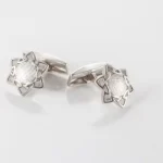 Silver Cuff Links "Rene"