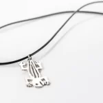 Silver Lizard Necklace
