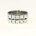 Custom made wedding diamond ring