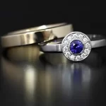 Custom made diamond ring