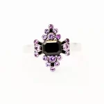 Custom made pink ring