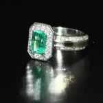 Custom made diamond ring