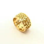 Custom made gold ring