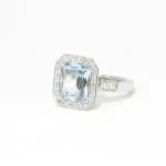 Custom made diamond ring