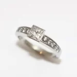 Custom made diamond ring